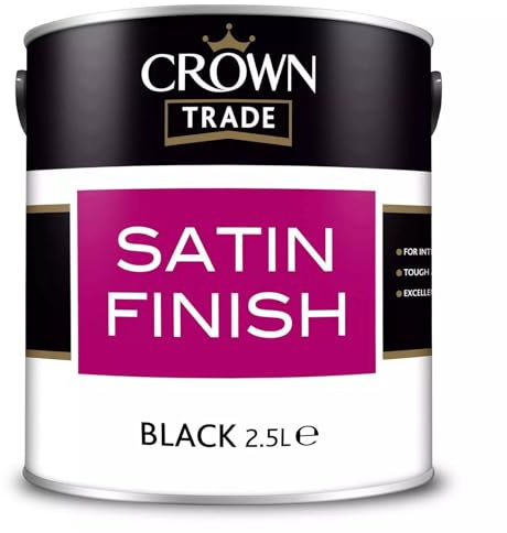 Crown Trade Satin Black-2.5 L