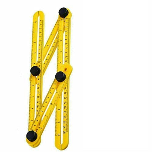 PaulStore Angleizer Multi Angle Template Tile Floor Measuring Side Ruler Instrument Tools