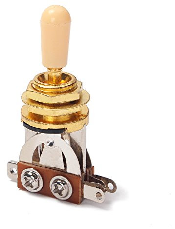 Alnicov 3-Wege-Tonabnehmer für Les Paul LP E-Gitarre, cremefarbene Spitze