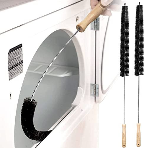 XCSSKG 2 Pack Dryer Vent Cleaner, Vent Lint Brush, Long Flexible Brush