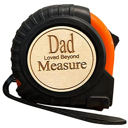 Mètre ruban - fête des pères - Outil mesure gravé avec des mots significatifs comme cadeau d'anniversaire pour papa Rianpesn