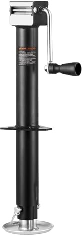 VEVOR Cric de Remorque Avec Cadre en A - Capacité 2268 kg, Support Avec Poignée pour Soulever Camping-Car, Chevaux, Utilitaire, Yacht