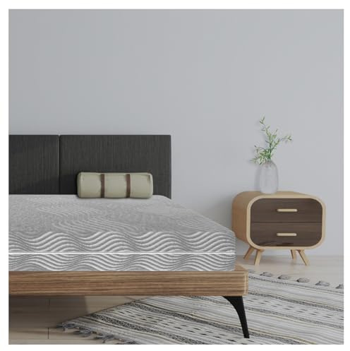 TULENA NOX Matratze 120x200 H1 + H2 Taschenfederkernmatratze 22 cm Comfort Plus Matratze für Kinder und Erwachsene - Wendematratze mit Bezug mit Reißverschluss Rollmatratze Oeko-TEX Zertifiziert
