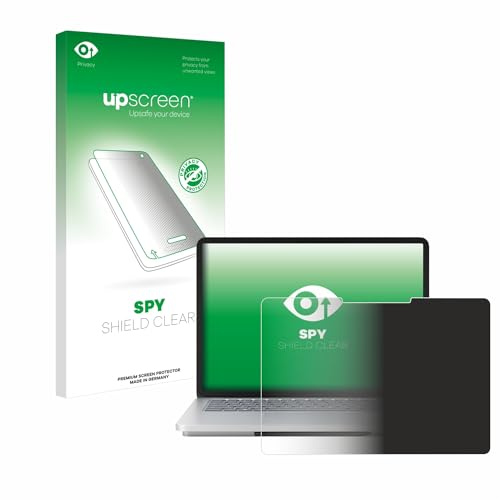 upscreen Blickschutzfolie für Microsoft Surface Laptop Studio 2 | Anti-Spy Displayschutz Made in Germany Privacy Screen Protector Sichtschutz Blaulichtfilter Klare Folie