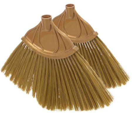 Beavorty 2pcs Mop Heads Replacement Broom Head Ceiling Sweeper Broom Part for Home Cleaning Brush