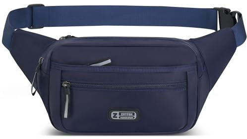 Bauchtasche Herren und Damen YSHHao Gürteltasche Wasserdicht Hüfttasche für Outdoor Reisen Sport Wandern Joggen Hundespaziergänge