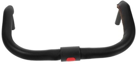 IWOWHERO Barre de Sécurité Amovible et Accoudoir de Poussette pour Tout-petit, Poignée Confortable en Simili Cuir, Protection Compatible Multi-modèles, Accessoire Bébé Pratique