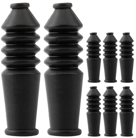 ifundom 8pcs Brake Cable Protector Rubber Sleeve Set for Electric Mountain Folding Bikes, Brake Hose Cover Clutch Cable Sleeve Cycling Gear Accessories