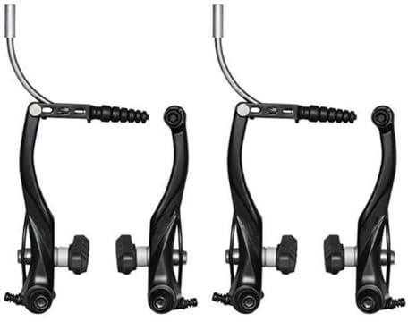 BR T4000 Linear V-broms Mountainbike Cykelbroms Road MTB Folding Bike City Fritidscykelbroms(Black A Pair)