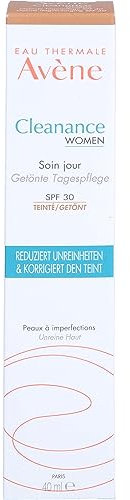 Avene Cleanance Women | Crema De Día Con Color | Imperfecciones | Spf30, Blanco, 40 Mililitro