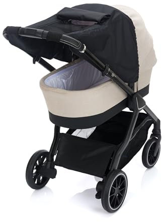Fillikid Sonnenschutz Exclusiv, Universal geeignet für Buggy und Sportwagen - Sonnensegel Kinderwagen mit UV Schutz 50+ und Wasserdicht, Sonnensegel mit Sichtfenster