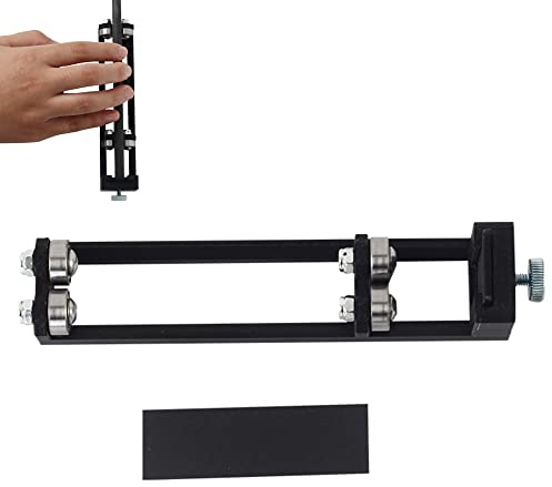 Studyset Manual Archery Arrow Sander,Stainless Steel Roller High Precision Arrow Archery Equipment Accessories,All Kinds Arrow Shaft DIY Cut Off Shooting Accessories