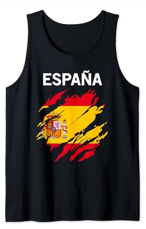 España Bandera España Camiseta sin Mangas