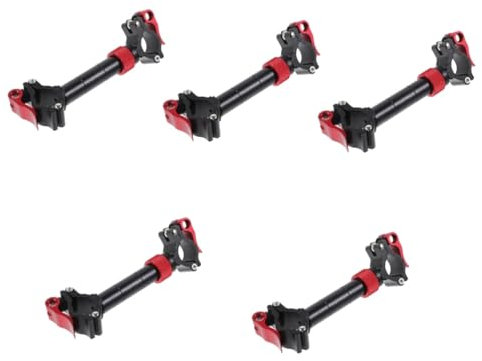 BESPORTBLE 5St Angelschirmständer Angelzubehör Schirmhalter Golfzubehör zusammenklappbarer Schirmclip Angelstuhl-Schirmclip Angelangebot faltbar Halterung Strandstuhl Base Regenschirm