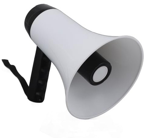 30-W-Hand-Megaphon-Bullhorn, 300S-Aufzeichnung, 500-m-Übertragungsentfernung, 1500-mAh-tragbarer Megaphon-Lautsprecher für Straßenverkäufer, Reiseleiter