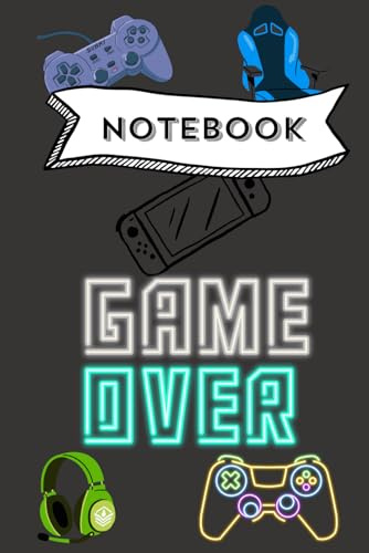 Gaming Notebook for Teens: Lined Blank Journal for Gamers - Perfect for School, Writing, & Doodling