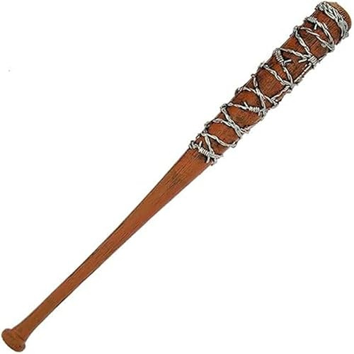 Zac's Alter Ego LARP Foam 82.5cm Lucille Barbed Wire Baseball Bat Prop Halloween Accessory