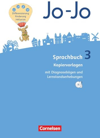 Jo-Jo Sprachbuch|NULL|Allgemeine Ausgabe 2016|3. Schuljahr|NULL|NULL|Kopiervorlagen mit CD-ROM|NULL