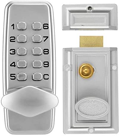 2-4 Digit Waterproof Mechanical Code Lock – Outdoor and Indoor Security Coded Lock for Doors and Cabinets