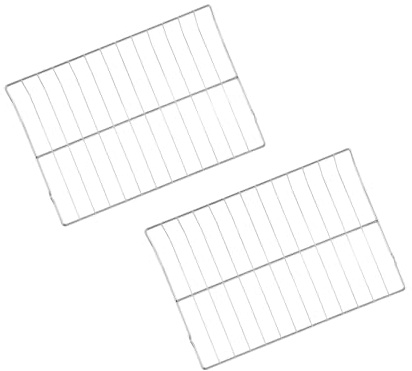 DG75-01001D Oven Rack Stove Replacement Parts for Samsung Range Oven Rack 304 Stainless Steel DG75-01001C Samsung NX58H5600SS Wire Rack Gas Stove Top Rack NX60A6511SS Rack-Flat NE63A6511SS 2 Pcs