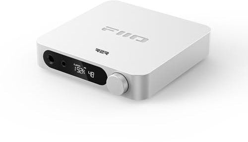 FiiO K11 Compact Desktop R2R architecture DAC and Headphone Amplifier (Silver)