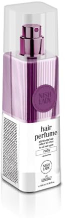 Nishlady Hair Perfume Ruby 75 ml - Bruma Capilar De Lujo, Elimina El Olor Al Instante, Para Todo Tipo De Cabello