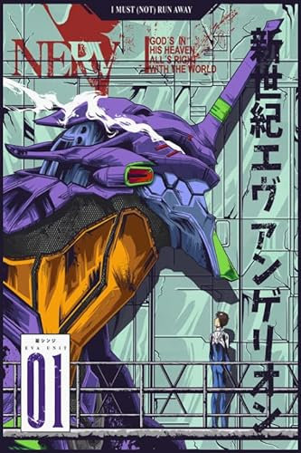 DMQBT Japanese Classic Anime Ayanami Rei Evangelions Poster Puzzle 1000 Teile for Home Stress Relieving Game Wp248Yw