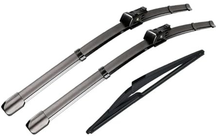 Front Rear Wiper Blades For Abarth FIAT 500 500cc 312 2007-2017 2008 2009 2010 Window Windscreen Windshield Car Accessories
