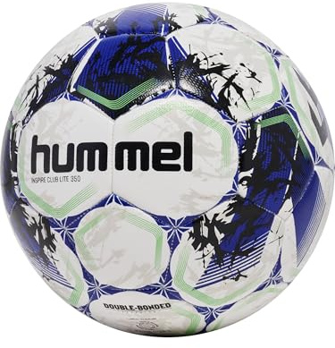 Hummel Hmlinspire Club Lite 350 FB, Bleu, Blanc, Vert Fluo, 5