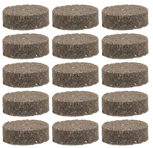 Ciieeo Portable Wood Firelighters Kindling Blocks 50pcs 3cm×1.2cm Natural Charcoal Ignition Cubes for BBQ Camping Outdoor Fire Starters Emergency Survival