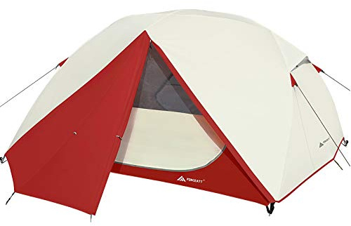 Forceatt Zelt 3 Personen in 4 Jahreszeiten | Ultraleicht für Camping, Rucksackreisen, Wandern und andere Outdoor-Aktivitäten | Doppeltüren,Wasserdicht, einfach aufzubauen und zu tragen.
