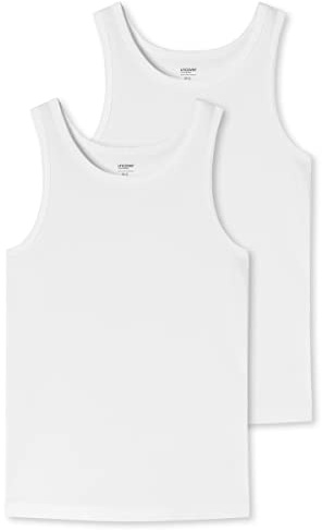 Uncover by Schiesser - Unterhemd/Tanktop - 2er Pack (S Weiß)