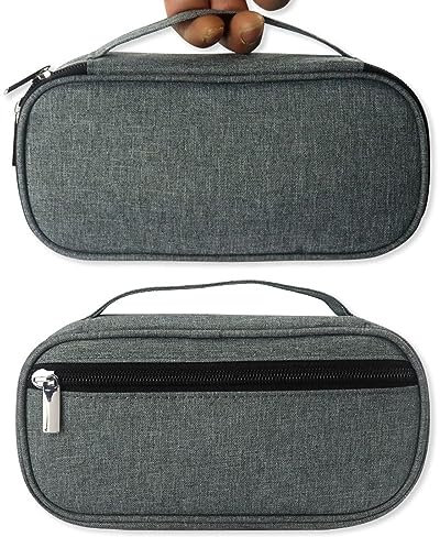 RIJPEX Borsa Termica da Viaggio per Insulina Borsa Custodia per Forniture Diabetici Custodia Protettiva per Assistenza Medica per Diabetici Organizzare Forniture Borsa Termica Termica