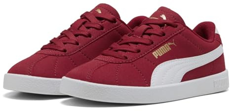 Puma - Puma Club II PS, Zapatillas Unisexo, Dark Crimson-Puma White-Puma Gold,