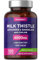 Chardon Marie Gelules 4500mg | 80% Silymarine | 120 Gélules | Complexe Chardon Marie, Pissenlit et Artichaut | Complément Alimentaire avec Choline | Milk Thistle Complex | by Horbaach