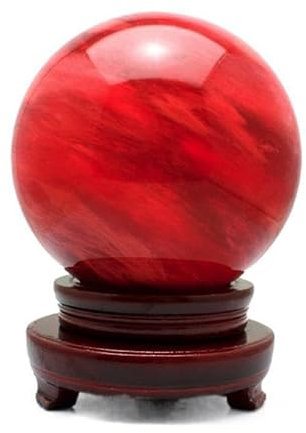 OYWEHECE Natürlicher Multikolenkristall -Quarzball mit Stand zur Heilung/Wahrsagerei/Chakra -Gleichgewicht/Yoga/Home/Office Fengshui Dekoration,3.93in