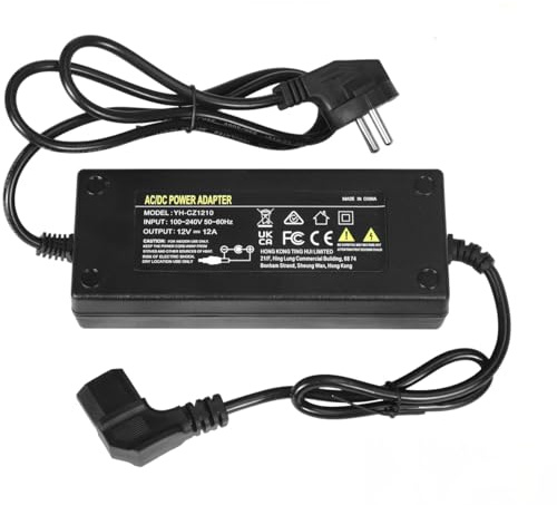 Sunster 12V 12A Adapter, AC110-240V auf DC12V EU Stecker | 12V 12A, Adapter, AC110-240V to DC12V EU Plug