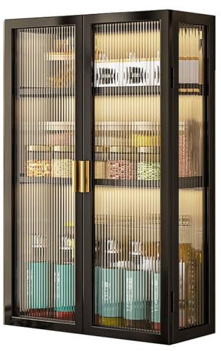 Badezimmer-Wandschrank, über der Toilette, Hängeschrank für Badezimmer, Wohnzimmer, Küche, Mehrzweckschrank, platzsparender Organizer, langlebiges Design