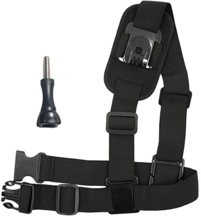 Krmoau Sangles Pour Appareils Photo | Sangle d'Épaule Réglable avec Fixation pour Sac à Dos | Stabilisateur Réglable Accessoires Caméras Sport Hommes Femmes Randonnée Ski Sports Nautiques Vélo