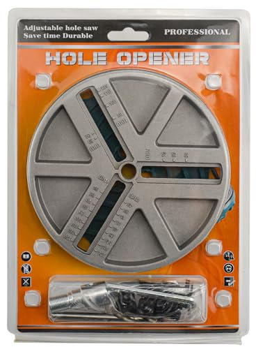 Precise Drill Guide Jigs with Measuring Scale Hole Cutter Tool Metal Punching Cutter for Woodworking Drilling Inch Metric Measurement