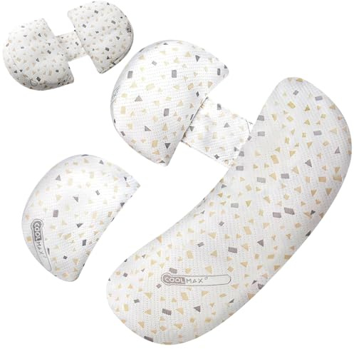 KUWUNG Pregnancy Pillows for Sleeping, Home Memory Foam Maternity Pillow for Belly, Back, Adjustable and Portable Travel Wedge Pillow, Support Pillow for Side Sleepers