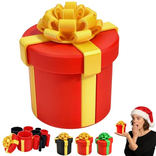 Nervige Geschenkbox mit Schrauben, Rätselbox für Geldgeschenke Geburtstag, Lustiges Geschenkbox Das Nervige Geschenk, Puzzlebox Prank Gift Box für Weihnachten, Valentinstag, Geburtstag