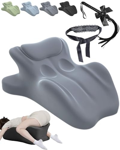 Almohada para parejas para intimidad, almohada de 27 grados, almohada multifuncional ergonómica para intimidad, almohadas para adultos para intimidad, todas las posiciones perfectas para posturas