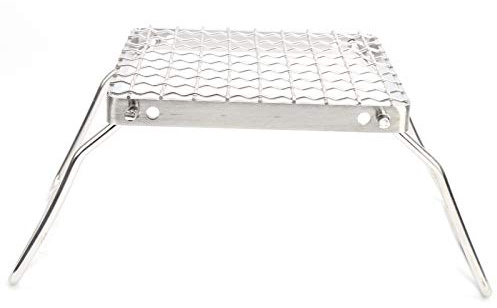 Aramox Grill de Barbecue, Gril Pliant en Acier Inoxydable, Gril de Barbecue Extérieur Portable, capacité de Charge 50 Kg, Idéal pour le Camping et les Pique-niques