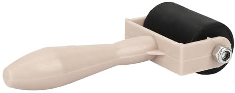 Ausla Rullo per Incisione, Brayer in Gomma con Manico in Plastica Applicatore di Inchiostro da 3,5 Cm, Superficie di Rotolamento Liscia, Controllo Compatto, Stampa Artistica per Artisti Pittura