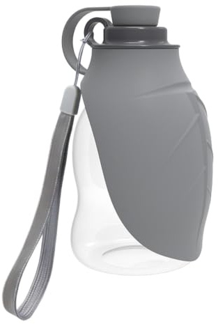 Botella De Agua para Perros Portátil - Dispensador De Vasos Plegable A Prue | Botella De Agua Para Perros, Dispensador De Bebidas Portátil | Estructura A Prueba De Fugas, Diseño De Taza Plegable, Para Hi