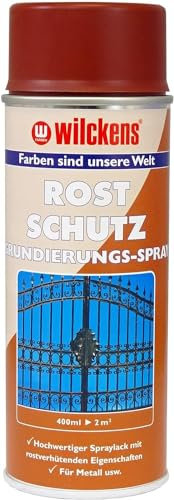 Wilckens Rostschutzspray Rotbraun 400 ml Schutzspray Spray Rostschutz Korrosionsschutz Grundierungspray Lackspray Schutzlack