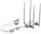 Vonets VBG1200 Industrial Mini Dual Band 2.4GHz/5GHz WiFi Bridge/Router/WiFi to Ethernet Adapter/AC1200 WiFi Signal Range Extender 1 RJ45 Cable Male (10/100Mbps) DC/USB Powered for DVR IP Camera