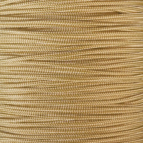 West Coast Paracord 425 Paracord (3mm) - Made of 100 Percent Nylon - for Tactical, Crafting, Survival, General Use (Gold, 100 Feet)