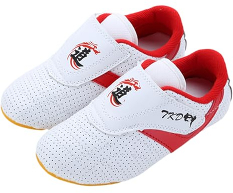 Chaoyilian Kung Fu Taichi Sneaker,Tai Chi Sport Scarpe da Ginnastica,Scarpe Taekwondo Unisex,Karate Scarpe da Allenamento,Unisex,Traspiranti E Leggere,per Il Pugilato Sportivo per Adulti E Bambini